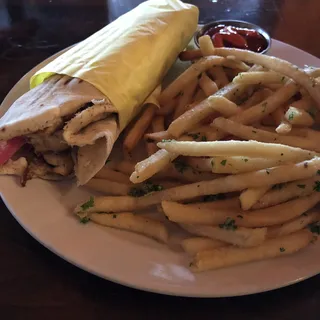 Chicken Shawerma Wrap