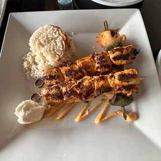 Chicken Kebab Lunch