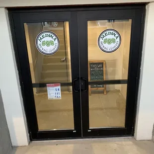 the entrance to the brewery