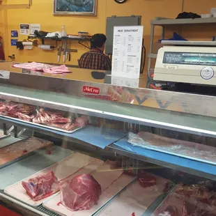Meat section