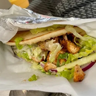 Chicken shawarma