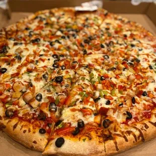 Spicy Chicken veggie delux