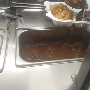 Oxtail yellow rice and beans