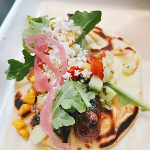 Lamb Merguez Taco