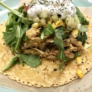 Moroccan Spiced Chicken Asado Taco