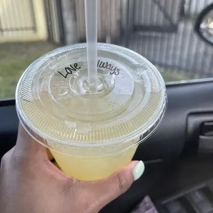 Mango pineapple lemonade