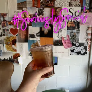 Cinnamon apple green tea. Good morning!