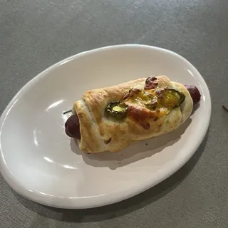 Jalapeno Cheddar Sausage Kolache