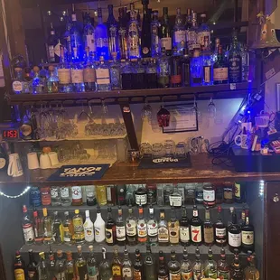 Lots of alcohol to pick from!