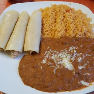 Chicken Enchiladas - I asked for green sauce which they said could only be served on the side.