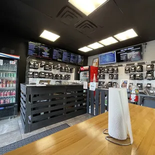 Counter where you order.