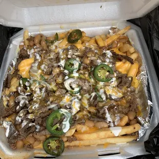 Chili Tri tip Fries