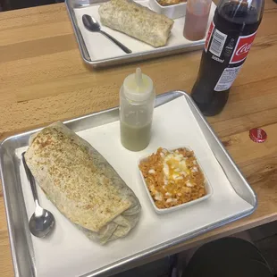 Top notch burrito