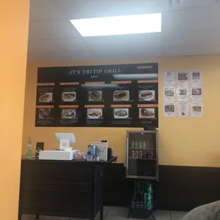 Wall menu