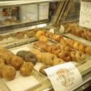 a variety of baked goods