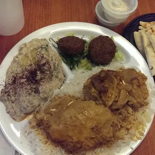 Chicken Curry Platter