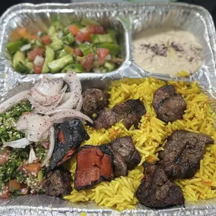 LAMB KABOB PLATE