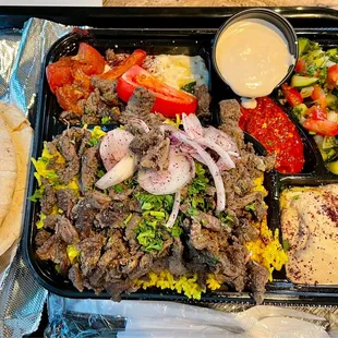 LAMB SHAWARMA PLATE