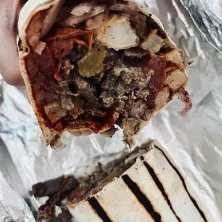 LUX LAMB SHAWARMA WRAP