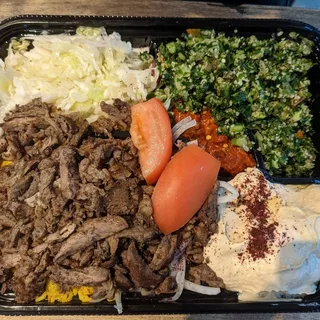 LAMB SHAWARMA PLATE