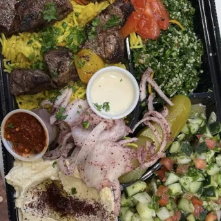 LAMB KABOB PLATE