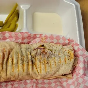 Beef and lamb shawarma