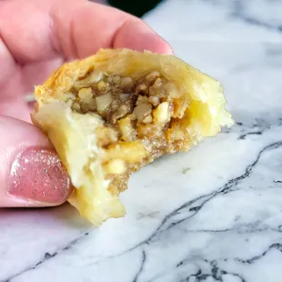 Just the right amount of crispy with moist yumminess.