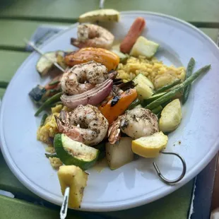 Shrimp Shish Kebab