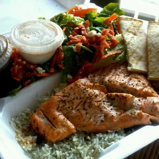 Salmon plate