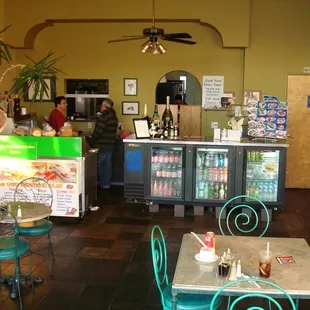 Interior Dining Area &amp; Service Counter