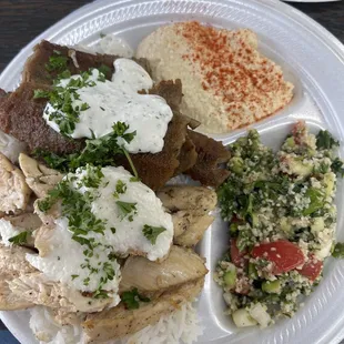 Shesh Lek-combo of beef and chicken