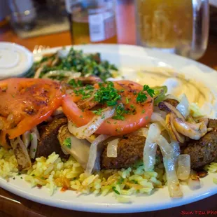 Falafel platter