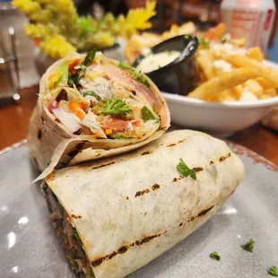 Falafel wrap