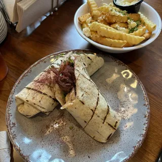 Beef Kebab Wrap