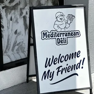 Always a cheerful welcome.
