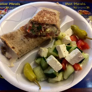 Falafel sandwich