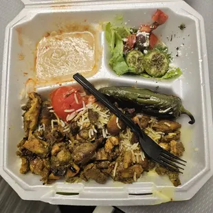 Roasted Chicken Plate