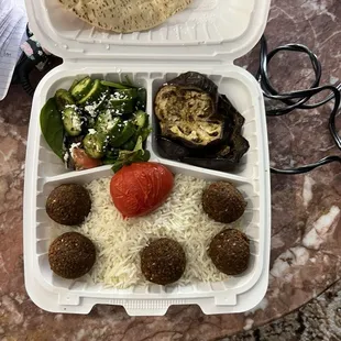 This is all the food food that we ordered. It literally was thrown away in the trash.