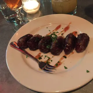 Beef Bacon Wrapped Date