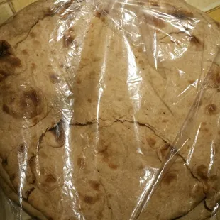 Store-made fresh pita