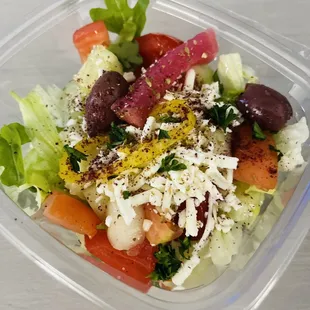 Salad included with meal