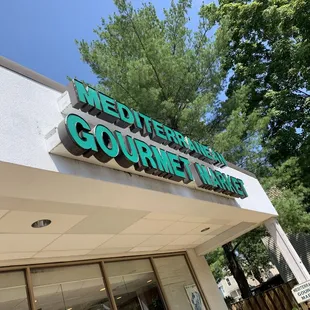 the front of the store