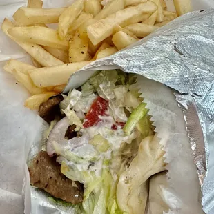 Gyro w/ Fries