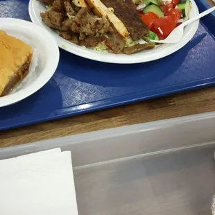 My husband got them mixed grill.