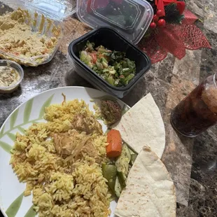 My leftovers with more leftovers &amp; really delicious!