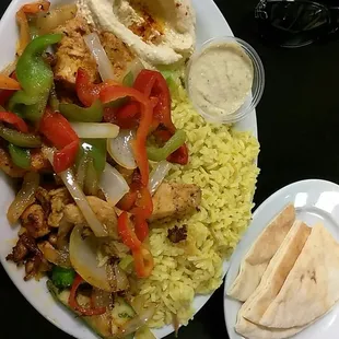 Chicken Kabob Plate