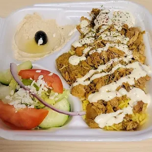 Chicken Shawarma Platter