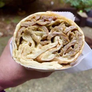 Arabic Shawarma Sandwich