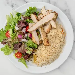 Chicken Kabob Dinner