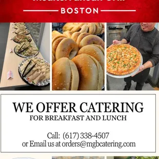 Need a corporate lunch? Call us now!